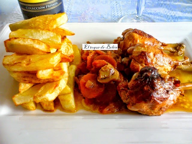 Pollo Al Jengibre Con Gourmet Garden 
