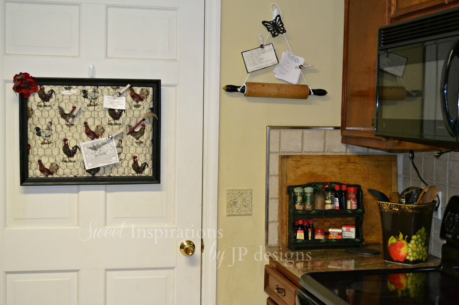 Sweet Inspirations by JP designs My Rolling Pin Display Recipe Holder