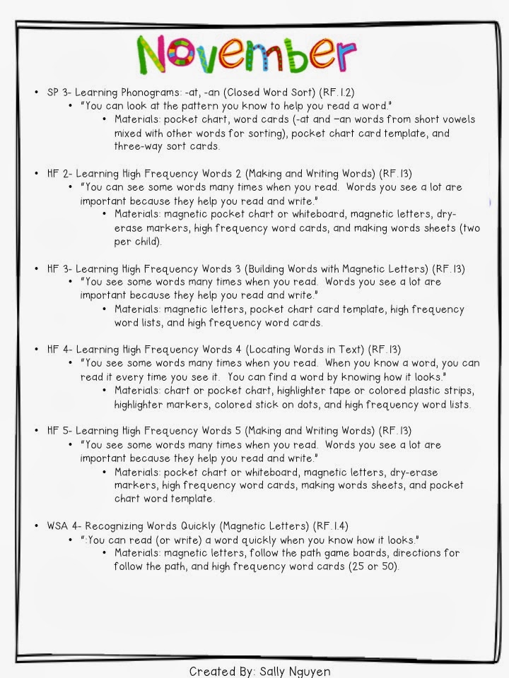 Miss Nguyen's Class: Currently and First Grade Phonics