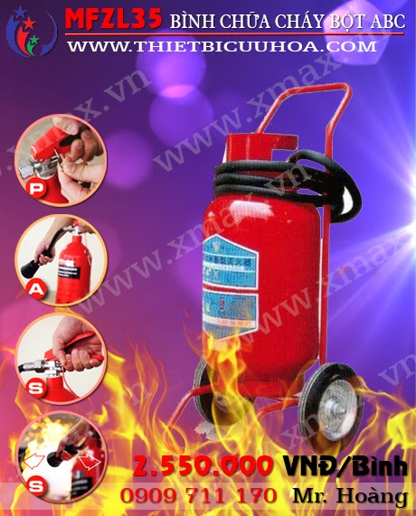 Bình chữa cháy bột khô tổng hợp abc mfzl35 Bình chữa cháy bột khô tổng hợp abc mfzl35