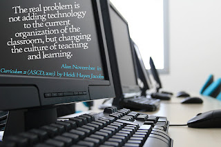 The real problem is not adding technology to the current organization of the classroom, but changing the culture of teaching and learning.