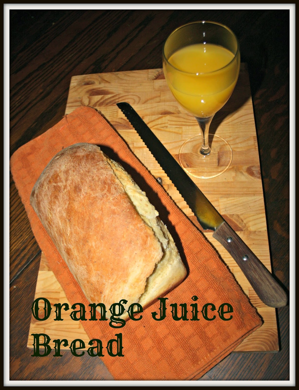 Two Bears Farm and the Three Cubs Amazing Orange Juice Bread Recipe