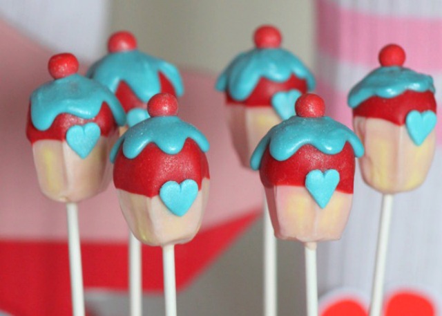 Cake Pop sorvete 50 Ideias de Cake Pops