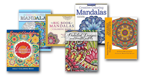 Mandala Happiness Coloring Books Mandala Happiness Coloring Books