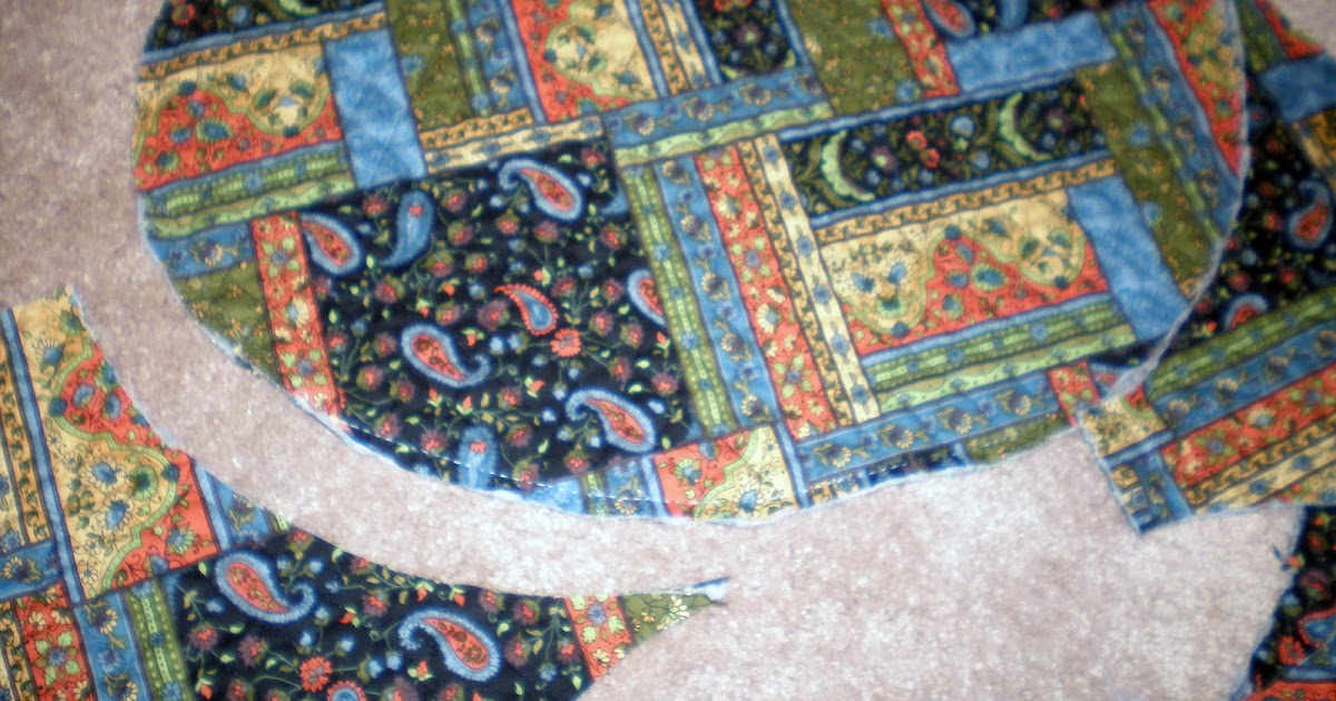 Sew The Line Ruffled and Quilted Place Mat Tutorial