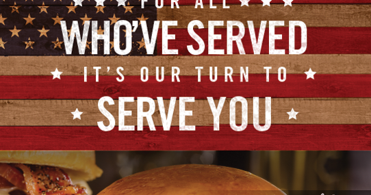 Veterans day message of thanks