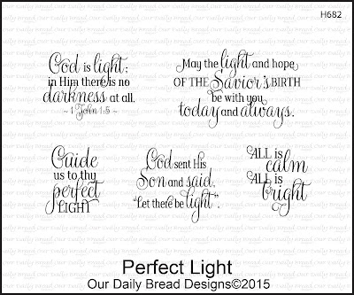Our Daily Bread Designs Perfect Light Stamp set