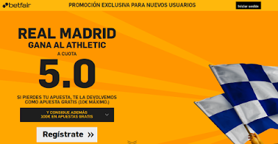 betfair Real Madrid gana Athletic super cuota 5 Liga España 23 septiembre betfair Real Madrid gana Athletic super cuota 5 Liga España 23 septiembre
