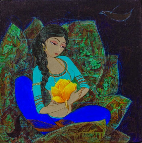 Pradarshak presents “Expressions” acrylic on canvas paintings by Sheetal Kamble.