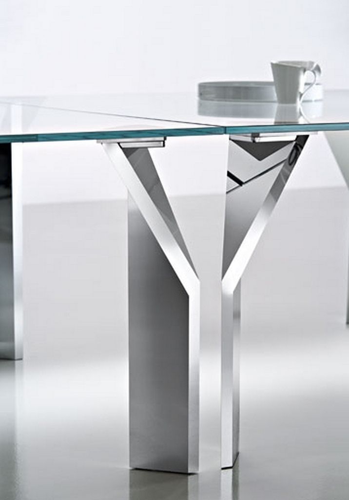 Stainless steel table legs