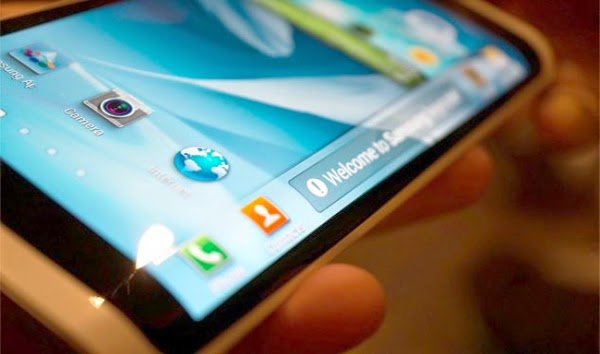 Samsung Galaxy Note 4 - Layar Fleksibel Samsung Galaxy Note 4