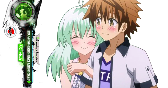 To Love-Ru:Darkness:Run Elise Jewelria+Yuuki Rito Ep 6 Cute Render