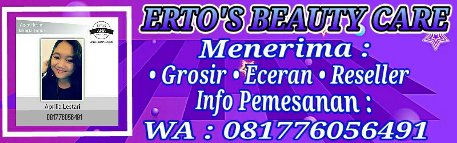 ERTO'S BEAUTY CARE JAKARTA 081776056491
