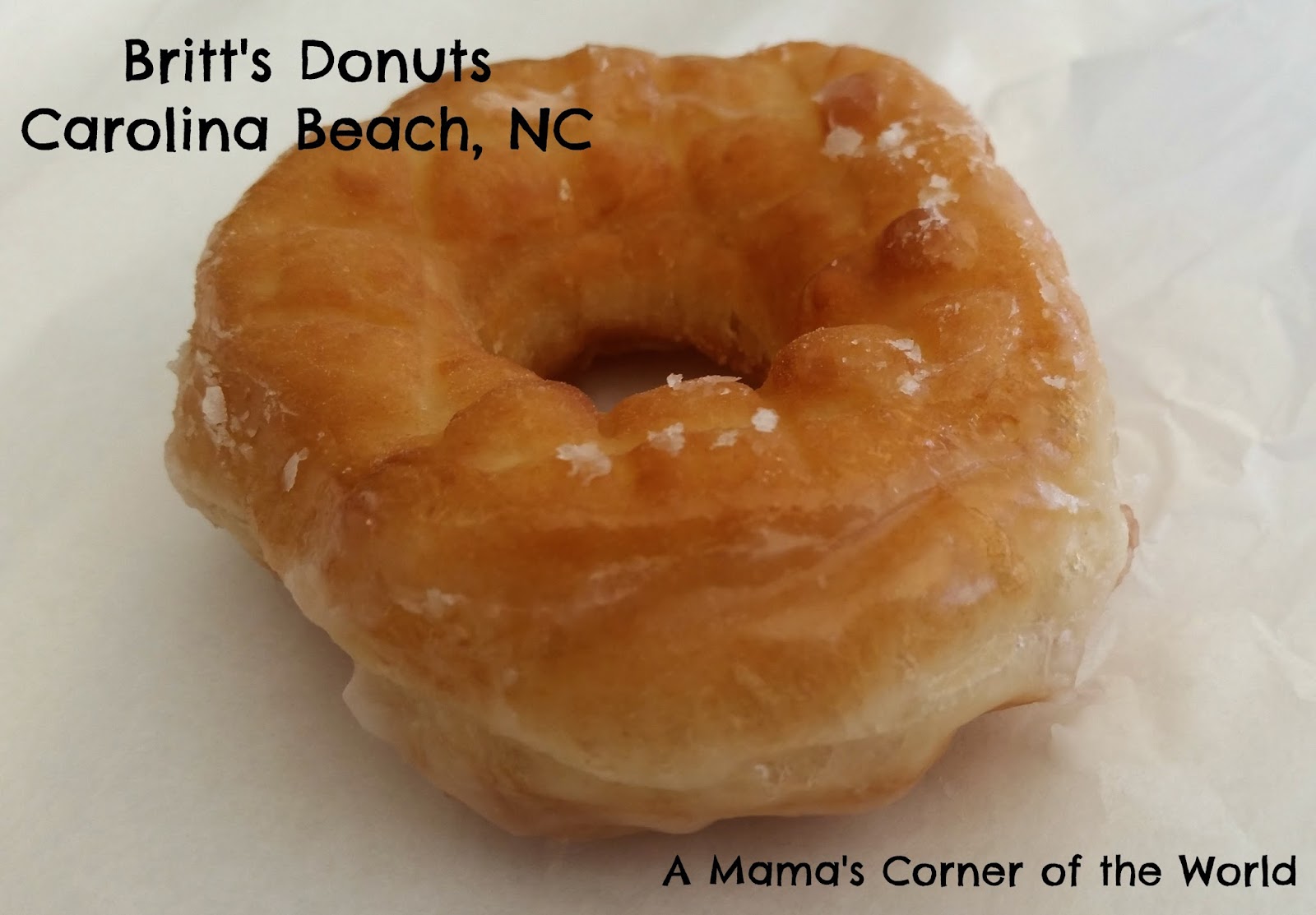 Wordless Wednesday Link Up Britt's Donuts in Carolina Beach North Carolina A Mama's Corner of