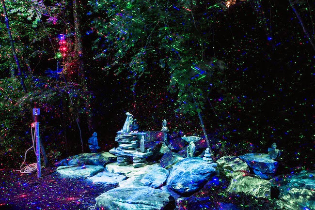 6. Scary awesome, maybe. - Am I Dreaming? This Park Turns Into An Illuminated Forest At Night. 6. Scary awesome, maybe. - Am I Dreaming? This Park Turns Into An Illuminated Forest At Night.