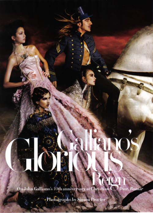 Ogniricciouncapriccio «Che noia la semplicità!» Galliano's Glorious