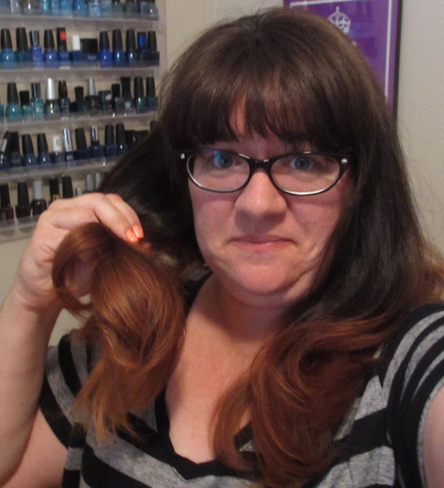Can I Use Blue Purple Dye To Tone Orange Tones In Reddish Brown