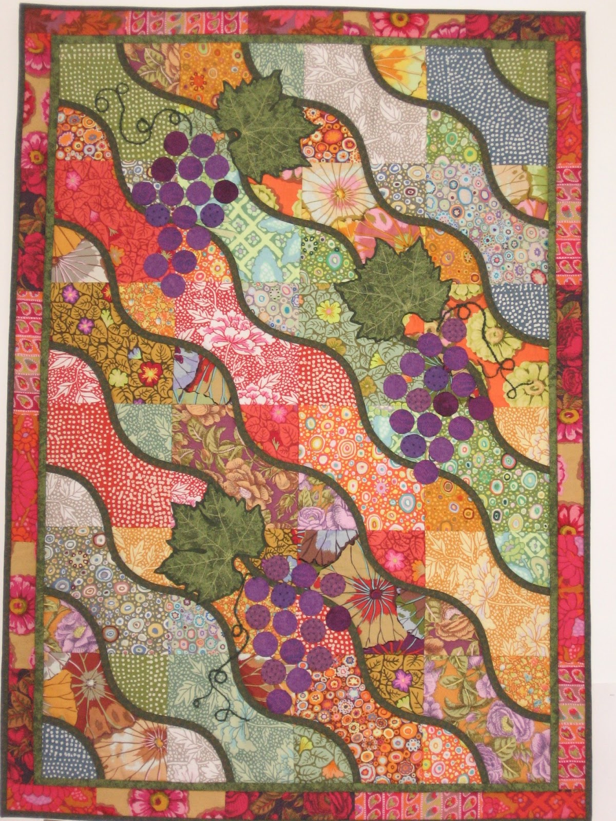 Oranje Quilters Guild: Curvy Squares Simone Schofield