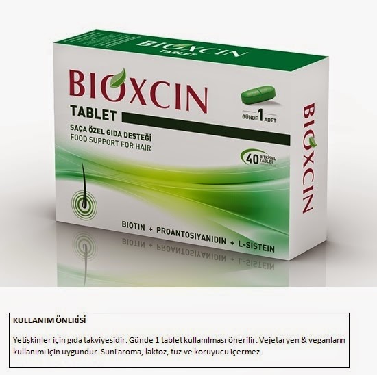 Bioxcin Tablet(Tüm Saç Tipleri İçin)