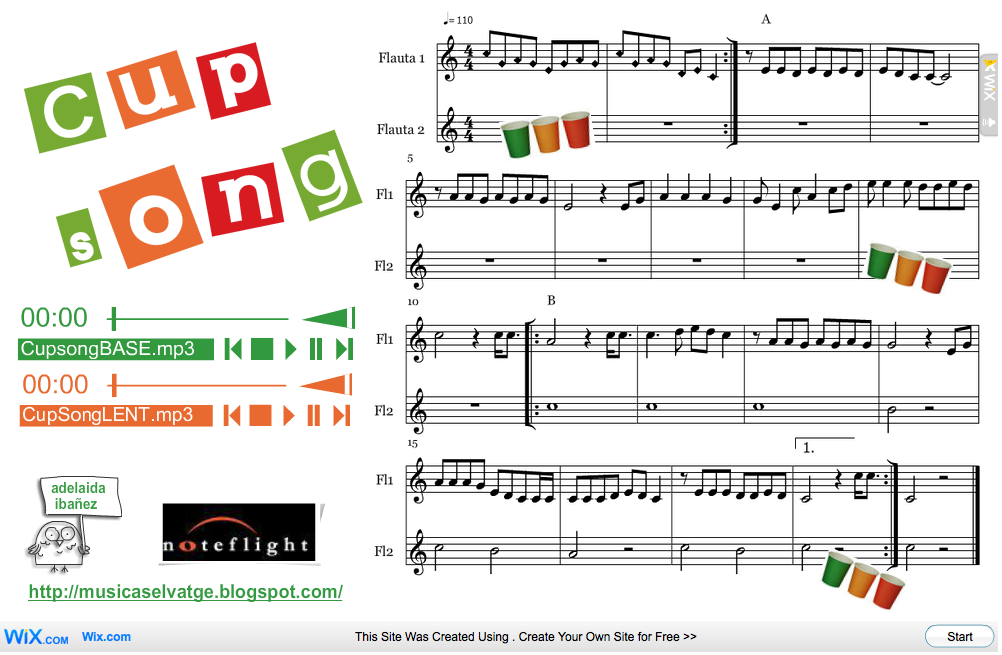 http://musicaade.wix.com/cupsong