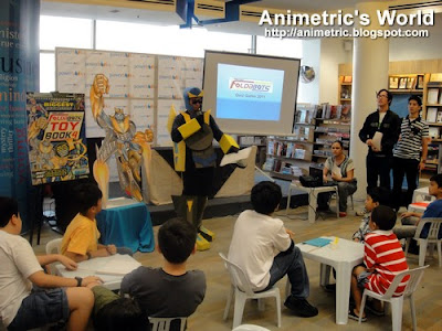 Foldabots Toy Book 4 launch with K-Zone