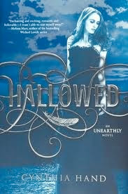 bookcover of Cynthia Hand's HALLOWED (Unearthly #2) bookcover of Cynthia Hand's HALLOWED (Unearthly #2)