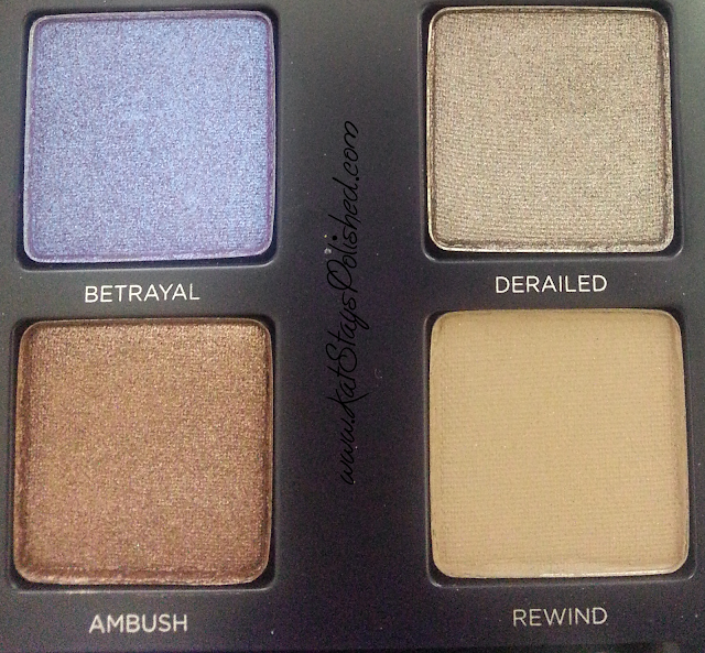 Urban Decay - Vice 2 Palette - BETRAYAL-DERAILED-AMBUSH-REWIND