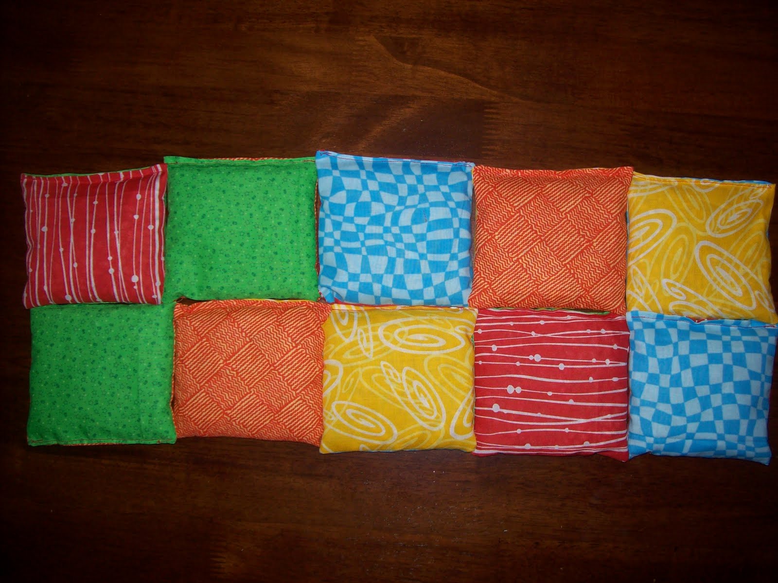 Chrystal's Corner Making Bean Bags