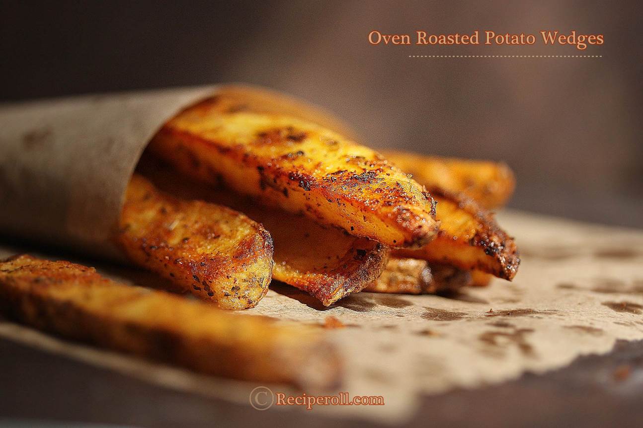 Oven Roasted Potato Wedges Baked Potato Wedges
