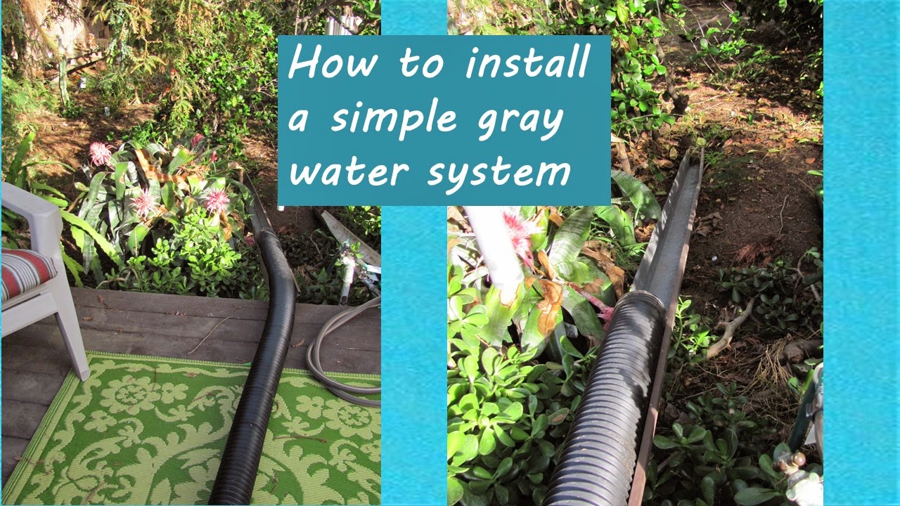 Studio, Garden & Bungalow How to Install a Simple Gray Water System