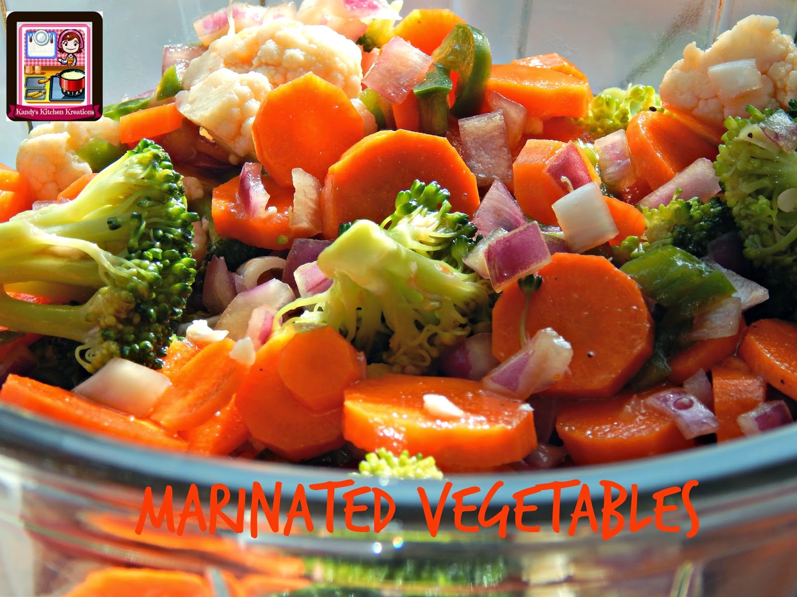 Kandy's Kitchen Kreations Marinated Vegetables