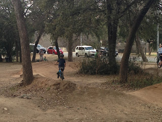 Duncan dirt bike park in Austin