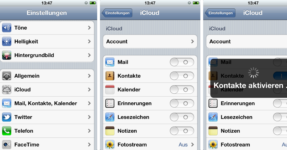 Kontakte Und Kalender Iphone Sichern 