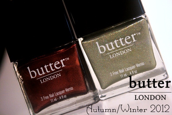 Beauty Blog ― butter LONDON's Autumn/Winter 2012 Collection features five