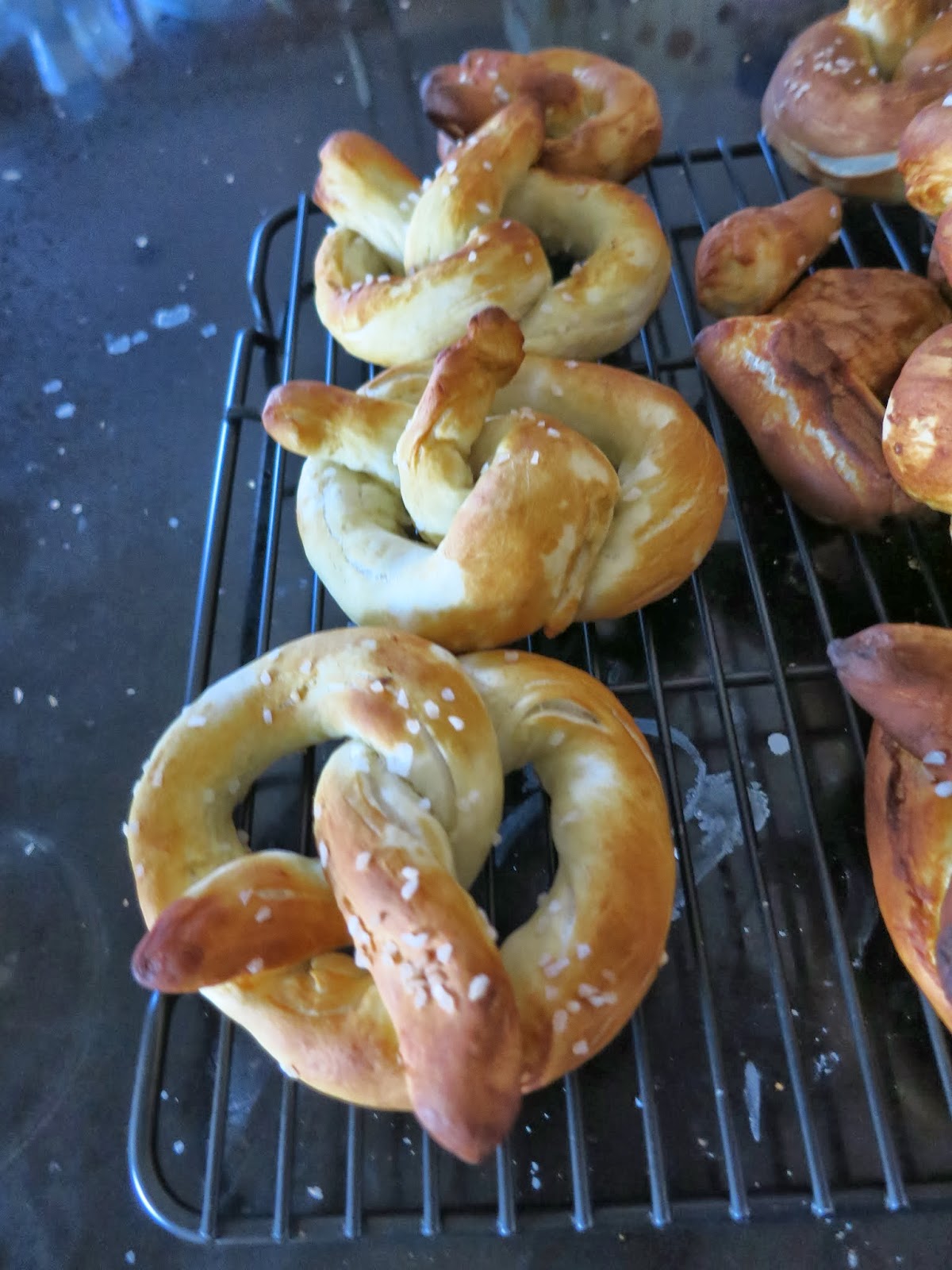 Three's a company? Soft pretzels