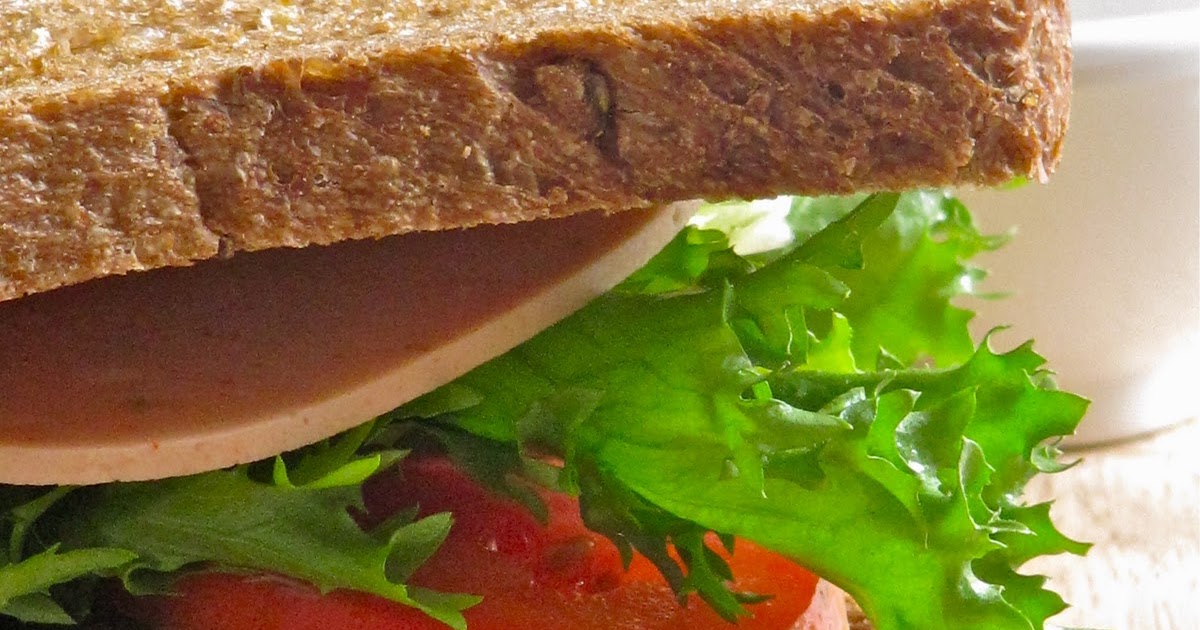 Plateful Grilled Chicken Mortadella Sandwich