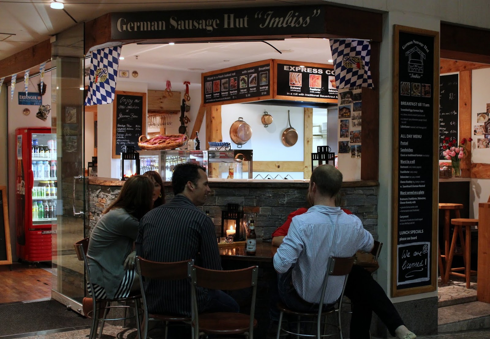 The German Sausage Hut Imbiss, CBD