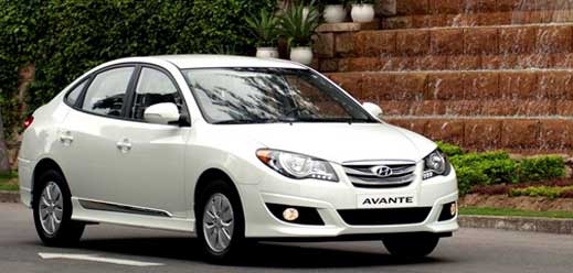 Hyundai Avante-1.6MT-AT-2.0AT