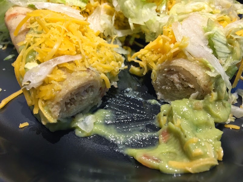 The Original Taquito at El Indio Mexican Restaurant in San Diego