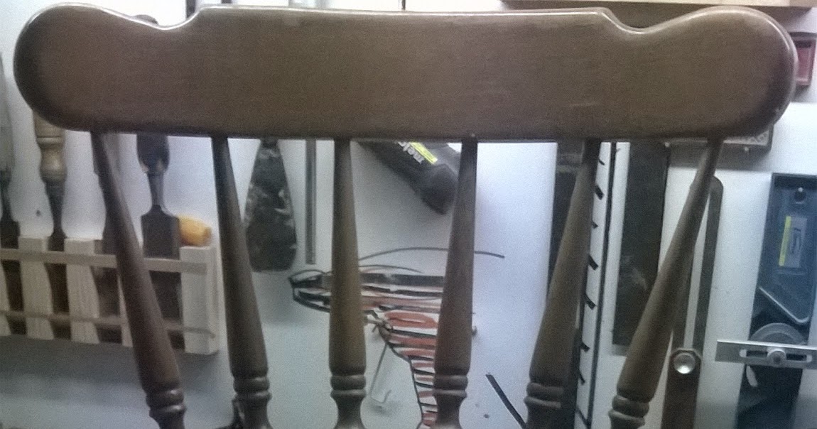 El garaje de la madera: Restauración de sillas. Chairs restoration