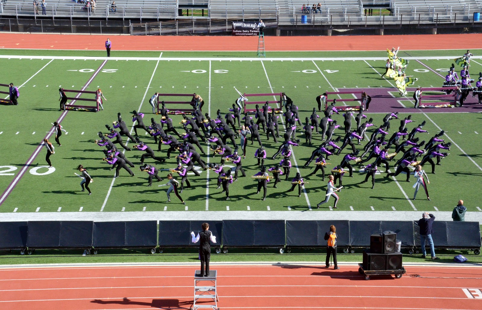 Ben Davis Band Update Marching Giants Host ISSMA SemiState