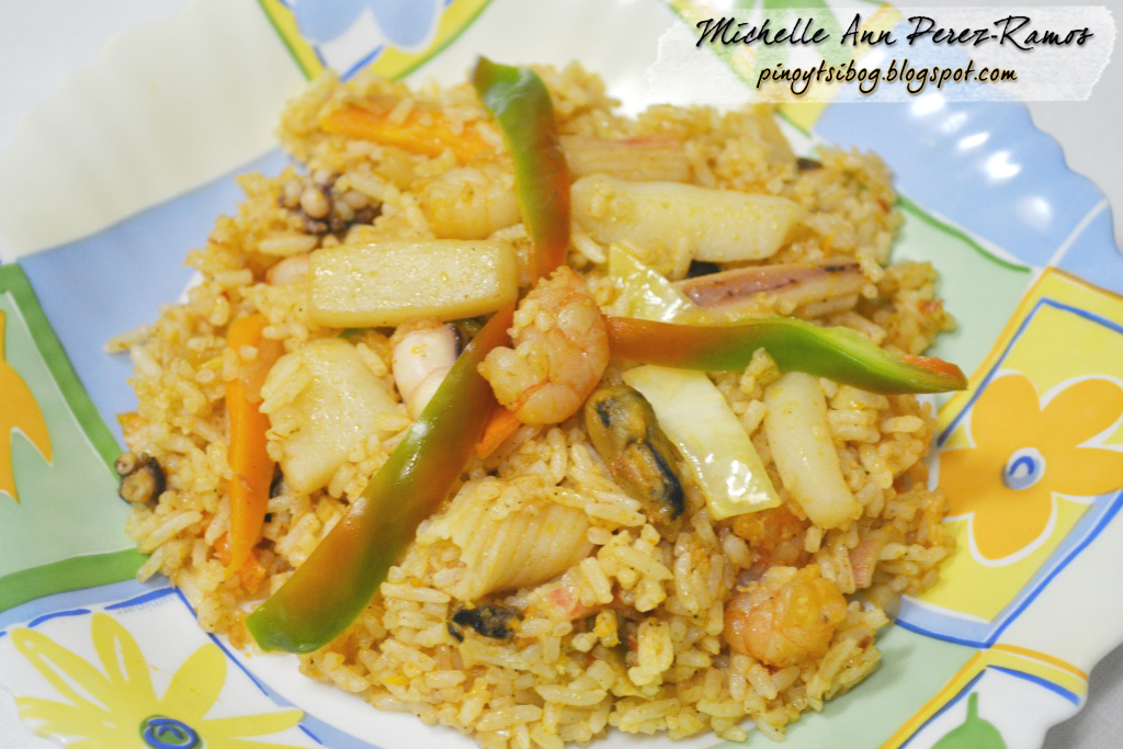 Pinoy Tsibog Paella Easy Version