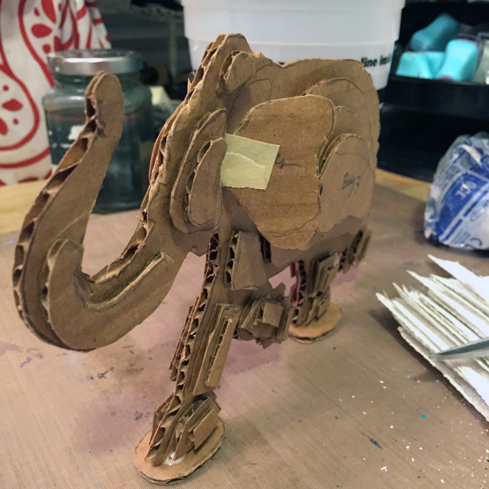 StencilGirl Talk Make a Plaster Sculpture from a Stencil