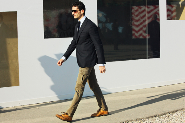 Blazer With Khakis