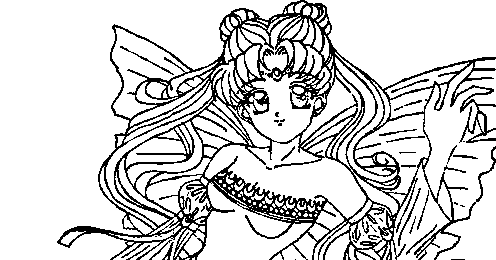 Coloring Pages For Kids: SAILOR MOON PRINCESS COLORING PAGE