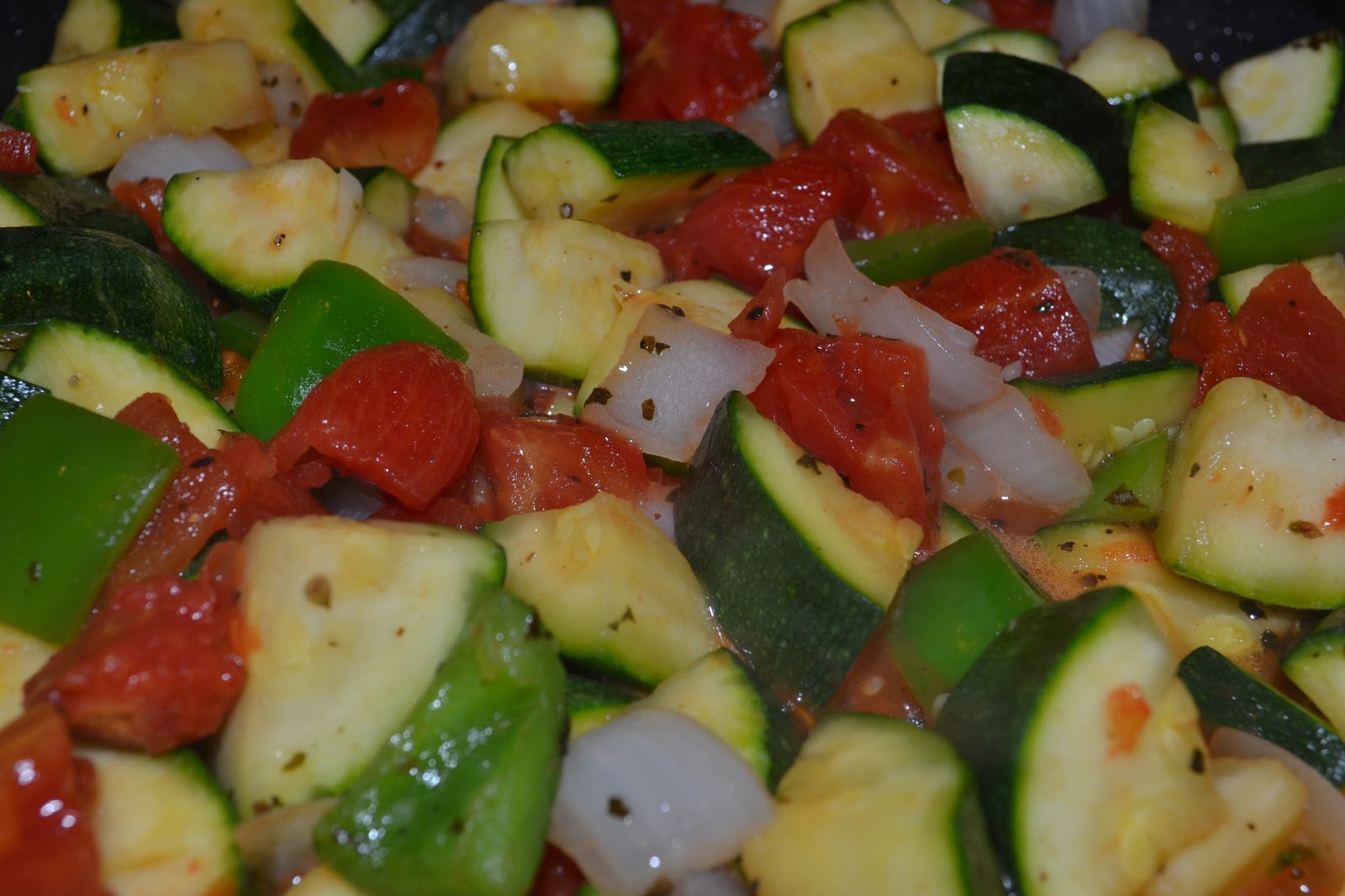 Southern Accents Zucchini, Onions, Tomatoes and Peppers with Basil