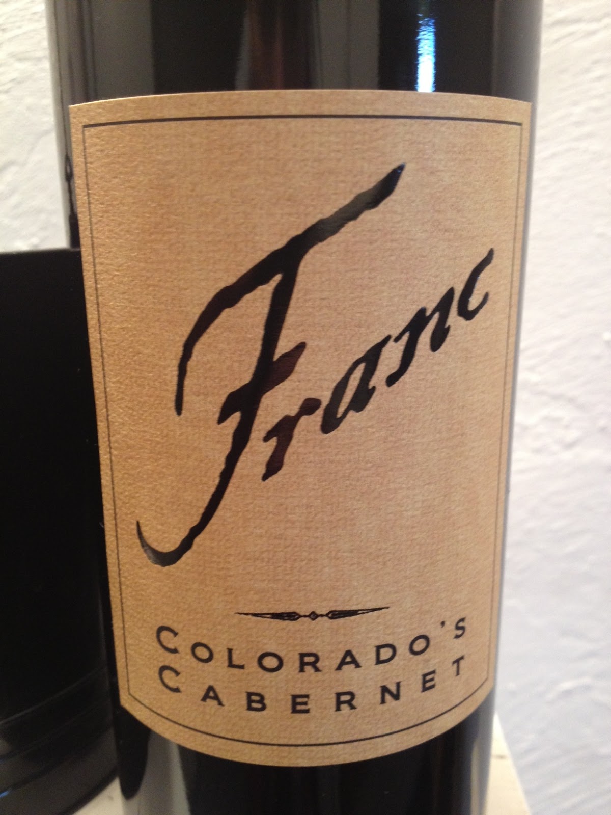 Colorado Wine Press Franc, Colorado's