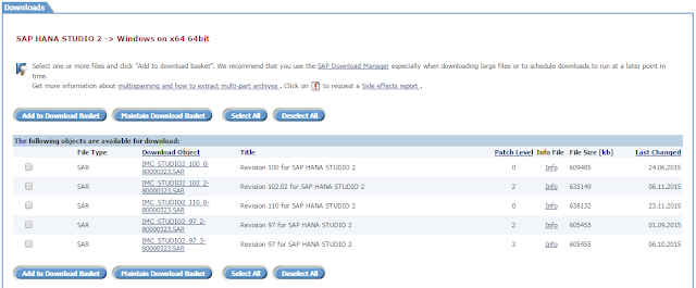 installare sap hana studio