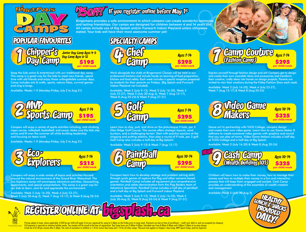 <strong>Summer Camp</strong> Flyer <strong>Template</strong> Free | Yoktravels.com Summer camp brochure template