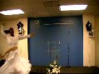 www.liturgical-praiseworshipdance.com Praise dancer in white turning. Copyright 2010 Katina Davenport